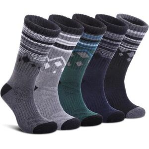 Merino Wool Hiking Socks for Women Men Thermal Winter Warm Thick Cushion